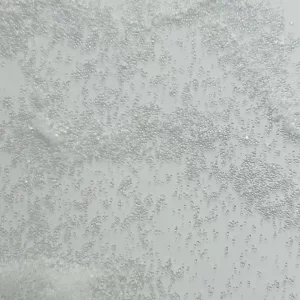 Glass beads for sandblasting, providing precise surface cleaning, polishing, and preparation with minimal material damage.